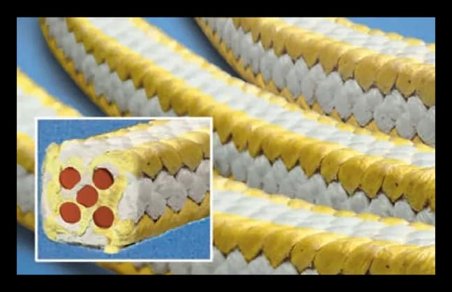 23MSC Multi-Silicone-Core Abrasion-Resistant Packing