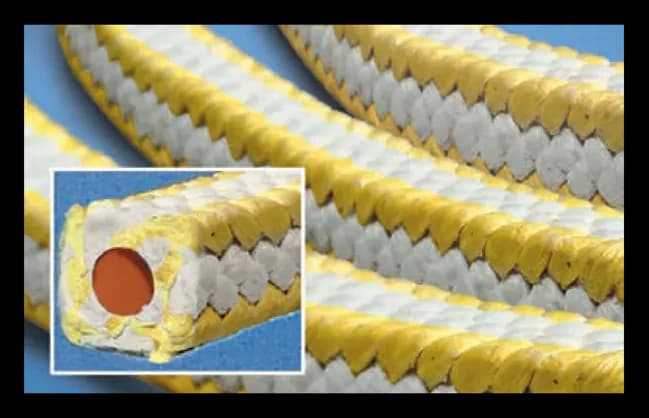 23SC Silicone-Core Abrasion-Resistant Packing