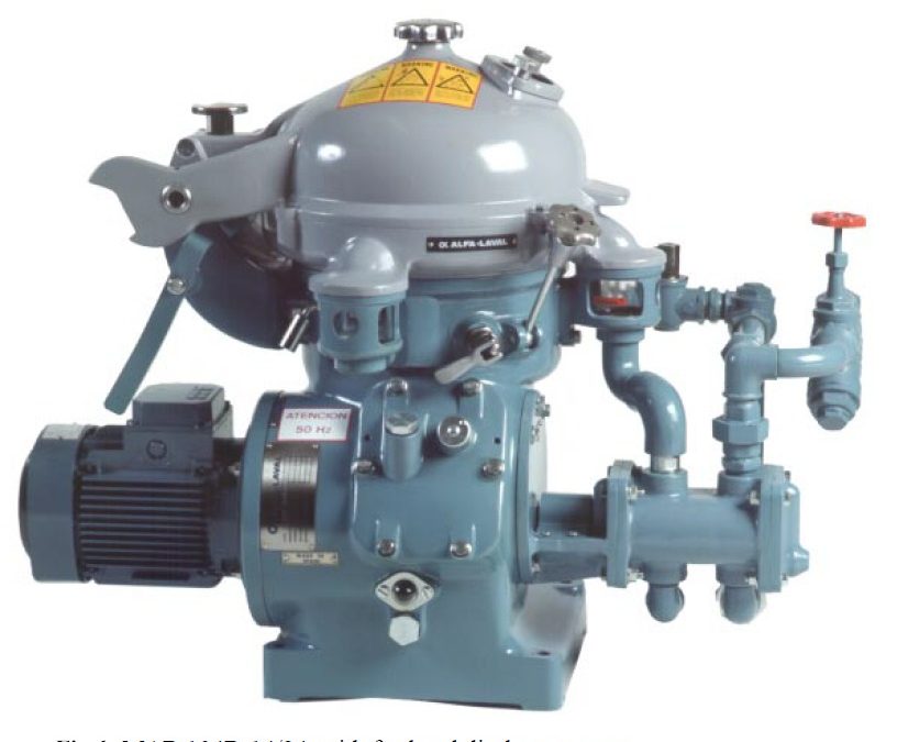 Alfa Laval – Separator MAB 104